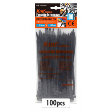 Fascette nero 100pz
